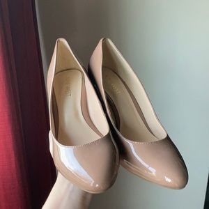 Nine West Jessa patent wedges